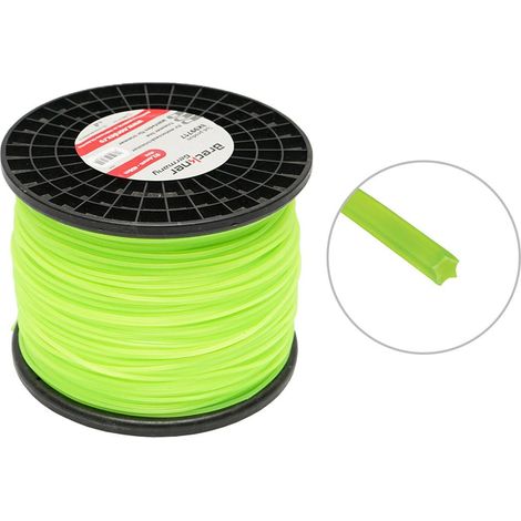 Filo per decespugliatore 2,4 mm x 408 mt, Filo a Forma di Stella per decespugliatore Breckner Germany (1/5)