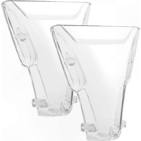 Set mit 2 transparenten Schutzhüllen für Polsterwerkzeuge, Ersatzteil kompatibel mit Puzzi 10/1, 10/2, 8/1. (1/5)