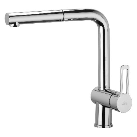 MISCELATORE MONOC. LAVELLO CON DOCCIA ESTRAIBILE LINEA RINGO Cromo PAFFONI