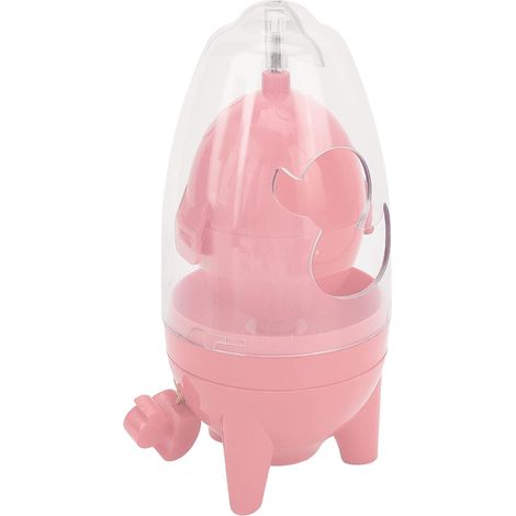 Egg spinner with food-grade silicone pad for easy egg mixing. Compact kitchen tool. Quickly pull the cord to mix the yolk. (1/5)
