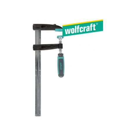 Sargento de Tornillo Wolfcraft Acero 80-300 mm