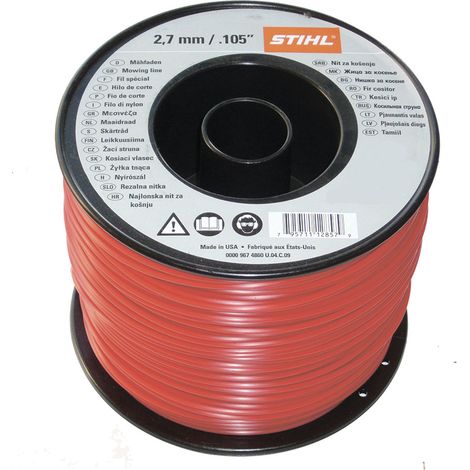 Fil de coupe Stihl 2 7 mm x 240 m pentagone