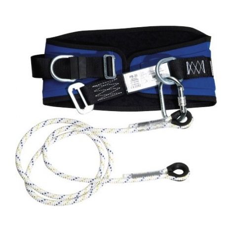 Sicherheitsgurt mit Seil und Karabiner