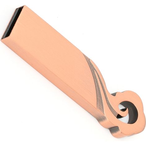 Clé USB 128GB en Métal Résistant à l'Eau, Portable et Rapide pour Sauvegarde de Fichiers (1/5)