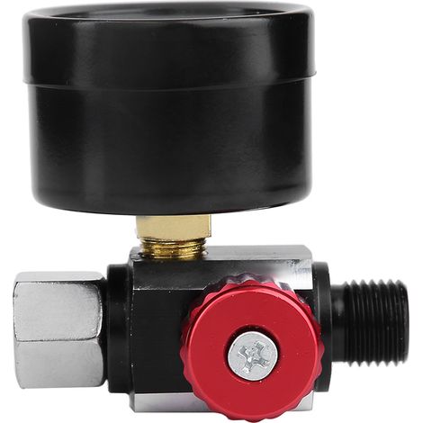 Pistolet de pulvérisation automatique 1/4 pouce BSP pour climatiseur avec manomètre et contrôle de membrane DH (1/5)