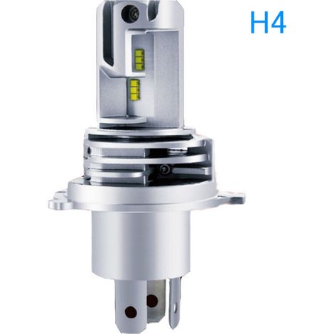 Kit di conversione LED H4 per fari auto 12V-24V, 6500K bianco (2 pezzi, 2 anni di garanzia) (1/3)