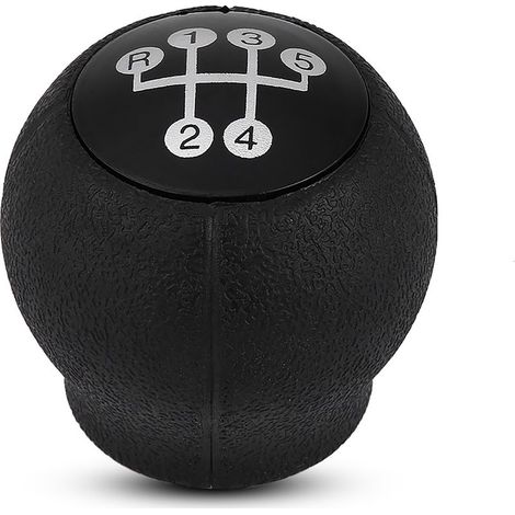 Ymiko Pommeau de Levier de Vitesse à 5 Vitesses, Levier de Vitesse Automatique Handball Tête de Pommeau de Levier de Vitesse de Voiture à 5 Vitesses Compatible avec B C (1/5)