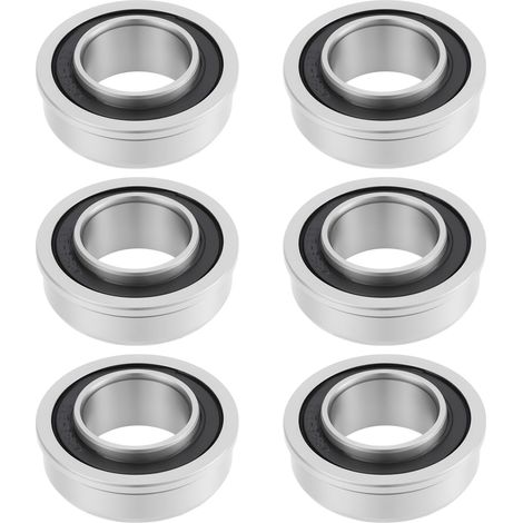 Lot de 6 Roulements de Roue Avant pour Tondeuse à Gazon 384881-R94 19x35x12,7 Mm Compatible avec 1200 1250 1450 Et 1650 (1/5)