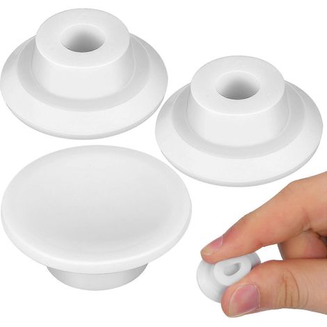 3pcs Freezer Drain Plugs: Replacement Silicone Chest Freezer Hole Plug - High-Efficiency Sealing Hole Stoppers For Refrigerators (1/5)