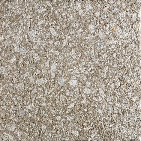 Véritable Carreau Terrazzo CROUNTCHY - collection TRADIZIONE 60x60 cm boîte de m2 Bouchardé - Gioia Materia