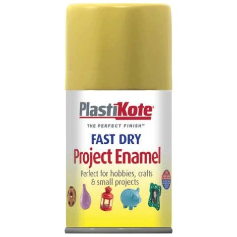 PROMO-Fast Dry Enamel Aerosol Gold Leaf 100ml PKT110S