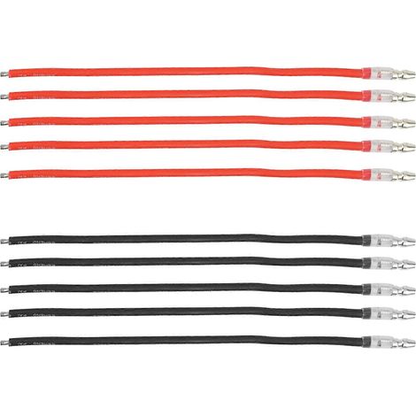 10 Fils Silicone 16AWG pour Connexion Moteur 390 380, Câble de Liaison Souple (1/5)