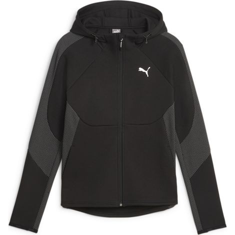 Puma EVOSTRIPE FZ Damen-Hoodie schwarz 67607301 r XS