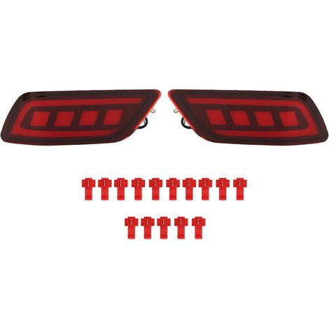 1 Paar LED-Rückleuchten für Subaru Forester 2019-2023, rote Brems- und Blinklichter.