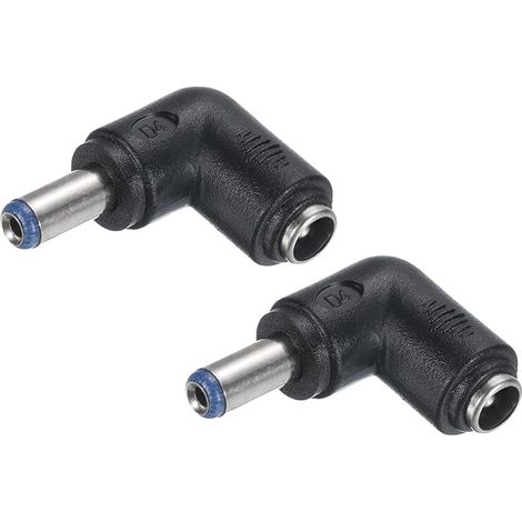 2pcs DC Power Connector Adapter 5.5x2.1 to 5.5x2.5 (1/5)