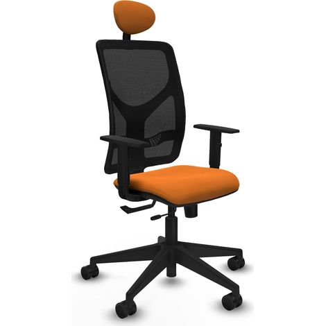 Silla de oficina piqueras y crespo Motilla negro espuma alta densidad (1/2)