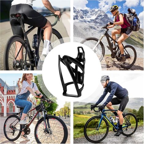 Flessenhouder-Fahrten - Bekerhouder-Fahrten im 2er-Pack, verbesserte Bidonhouder-Fahrten, Flessenhouder-Racefiets für MTB, Racefiets, Stadsfiets inklusive Schroeven und Montagezubehör
