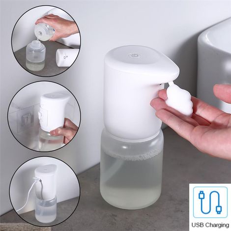 Touchless IR Automatic Hand Sanitiser Soap Dispenser Wall Mountable 400ml USB (1/4)