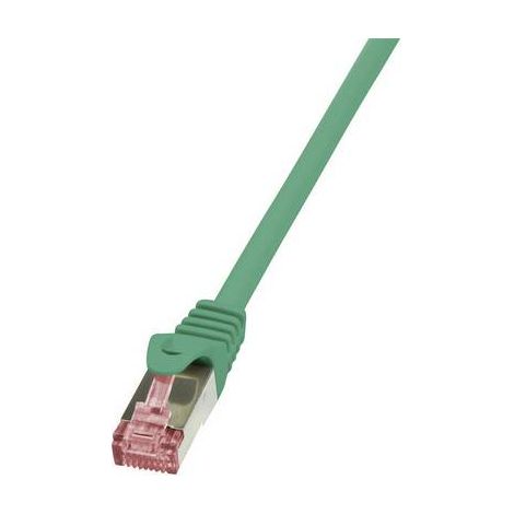 Cable reseau vert 1.00m vert SFTP blinde RJ45 cat6 (1/2)