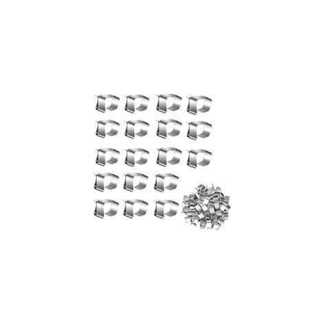 Crochets de Gouttière,100 PCS de Clips de Gouttière pour Lumières Extérieures,Crochet de Gouttières en Métal,Mini Crochets de Gouttières pour Lumières de Noël,Cuisine,Salle de Bain,Jardin (1/5)