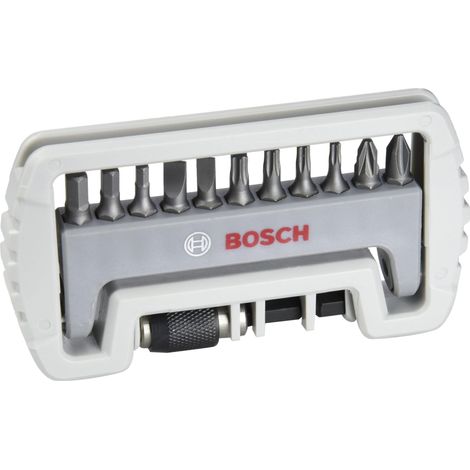 Bosch Accessories 2608522131 Kit inserti 12 parti Taglio, Croce Phillips, Croce Pozidriv, Brugola interna, Esalobo Inte (1/4)