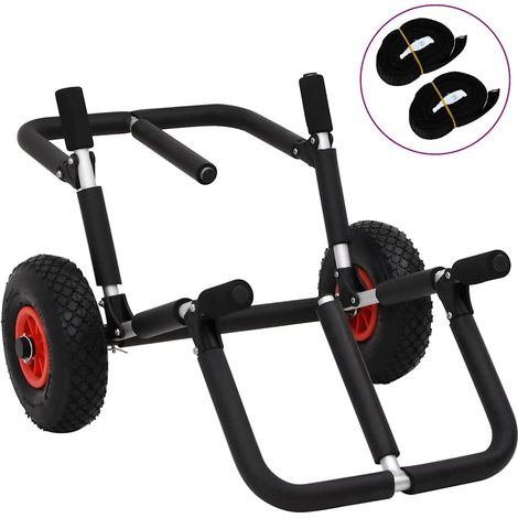 Teenpull – SUP Trolley für 2 Surfbretter Klappbar 90 kg Aluminium (1/5)