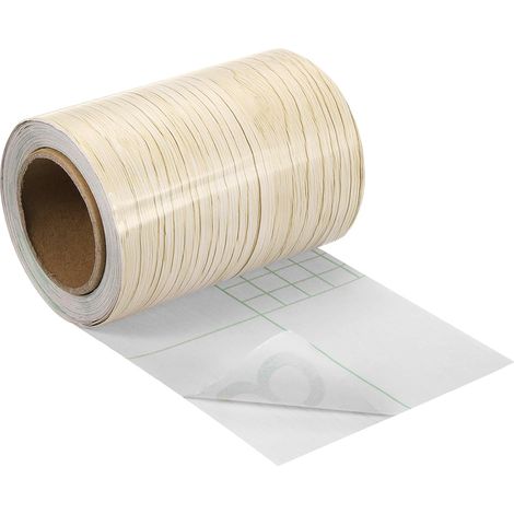 Ruban adhésif imitation bois Sourcing Map, 10 cm x m, pour la réparation de plinthes, portes,