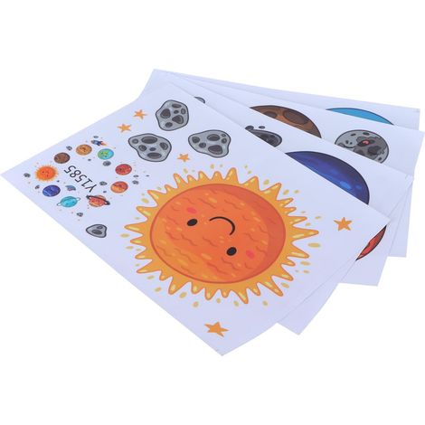 Papier peint autocollant à motif ciel étoilé cosmique pour fond de salon (1/5)