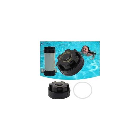 Couvercle de Chlorinateur CL220 avec Joint Torique Joint étanche Couvercle de Chlorinateur pour Chargeur de Chlorateur CL200 (1/5)