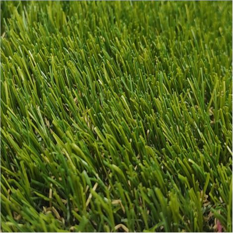 Gazon Synthétique 1X2M 25MM Lisse Duveteux Jardin Extérieur Type Quatre-tons (1/4)