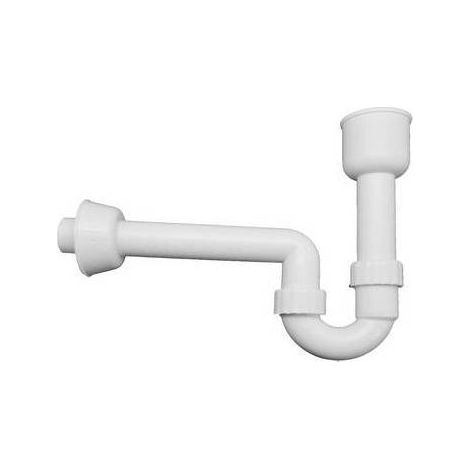SIFONE AD ALLACCIO PER SCARICO ORINATOIO IN PP BIANCO Misura: Diam. 40/50