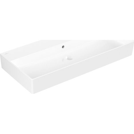 Bac rectangulaire VB WT Memento 2.0 1000x470mm avec trop-plein. Dessous fermé. Nous Alpin cplus