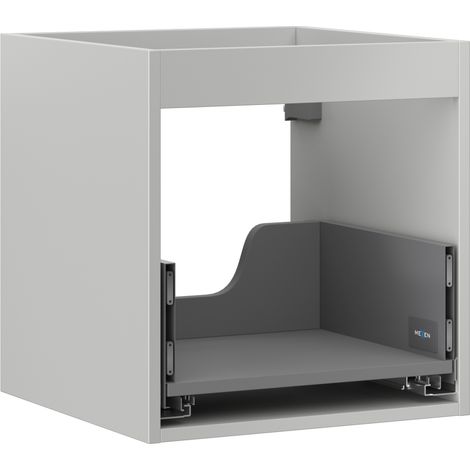 Mexen Box-A corpo del mobile da bagno 45 cm, 1 cassetto, grigio opaco - 91AX0-0450-470-1-62 (1/4)
