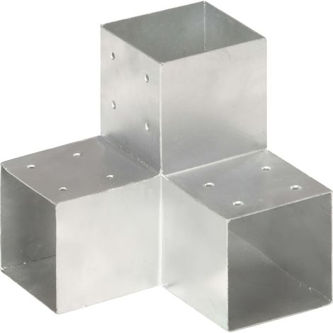 Conector de postes en forma de Y metal galvanizado 101x101 mm
