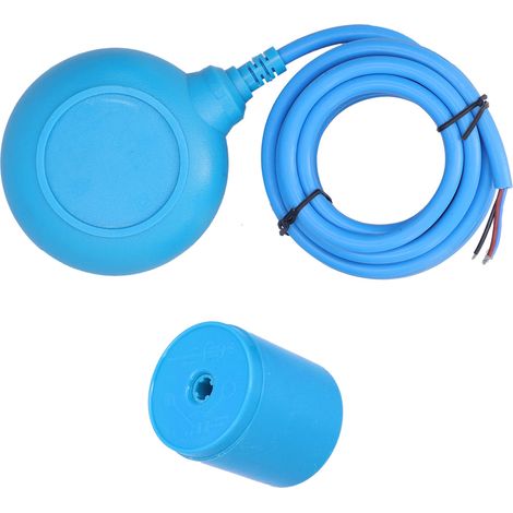 Interrupteur à flotteur, contrôleur de niveau d'eau, capteur IP68 rond 250 V pour pompe de réservoir de piscine