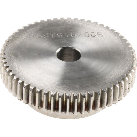 Pignon RS PRO module 1, 56 dents , alésage de 10mm en Acier inoxydable ( Prix pour 1 ) (1/2)