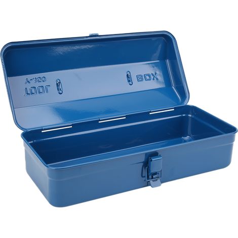 Boîte de rangement à outils portable grande capacité en acier pour voiture (1/5)