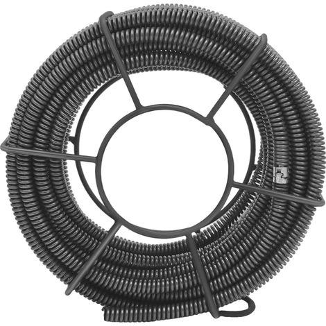 Outil de nettoyage de tuyaux, longueur de 20 m, en acier manganèse durable, 20m (1/2)