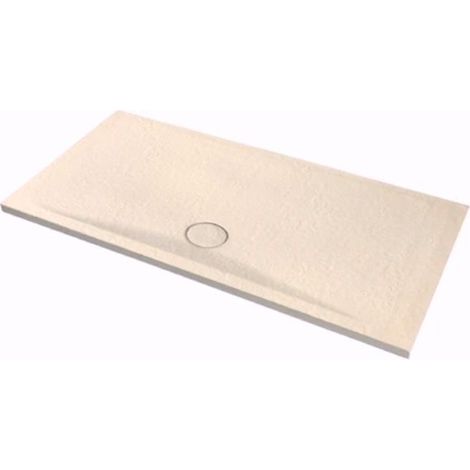 Piatto doccia 70x120 h.4 in ceramica beige Pietraceramica di (1/3)