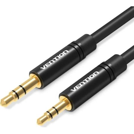 Cavode audio (connettore mini jack de 3,5 mm a 2,5 mm AUX - 0,5 m de lunghezza de cavo (nero)