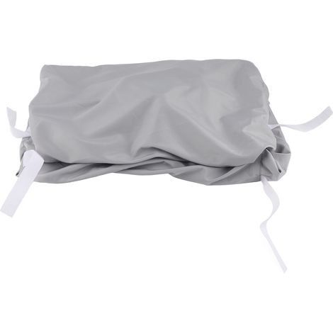 79x53x50.8cm Outdoor Dogs Cage Cover Sunshade Waterproof Pet Kennel Cover for Wire Dog CagesGray