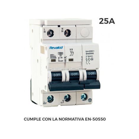 REVALCO RV30 HC225, whit new accesory SPD+OVERVOLTAGE EN 50550 marca