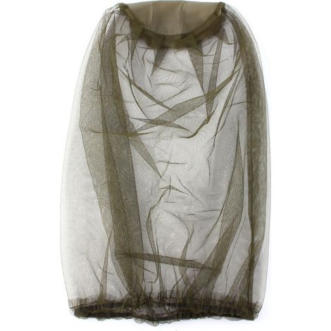 Filet de protection moustiques visage - Anti-insectes randonnée pêche camping extérieur (1/5)