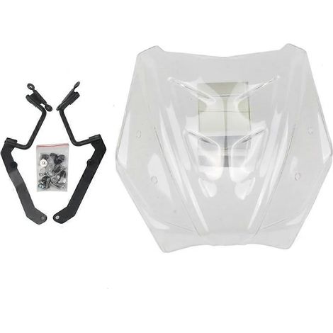 Déflecteur de vent transparent pour pare-brise de moto Suzuki GSX-S1000 (2021-2023) (1/5)