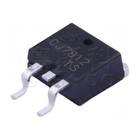 Changdian/Changjing CJ7812 TO-263-2 12V 1.5A Régulateur de tension positive à trois bornes (5 pièces)