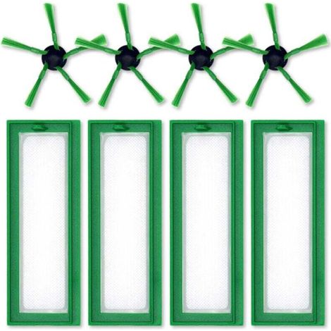 Kompatibel mit VR200 – Grüner Pinselfilter – 8 Sets - Crezuo