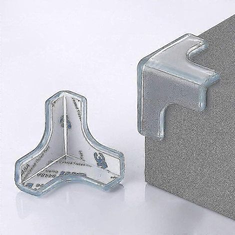 Protège-coins de table transparents, lot de 20 protections anti-chocs pour bords de meubles, coussinets amortisseurs sûrs pour enfants, sécurité domestique (1/5)