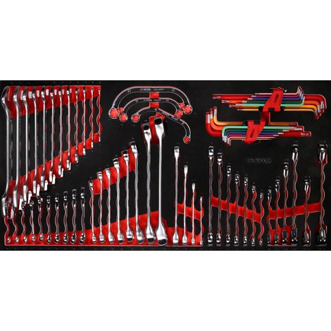 Jeu de clés à molette dans insert en mousse, 68 pcs KS Tools (1/2)