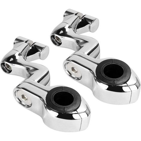 Per Davidson, protezioni manubrio modificate da 32 mm, universali per paraurti stradali Street Glide, staffe pedane zincate (1/2)