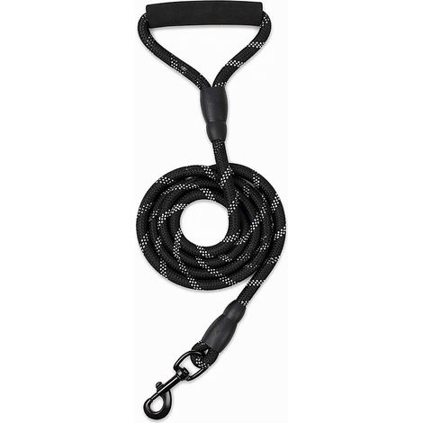 Harnais et laisse pour chien et chat noir 339 taille S (1/5)